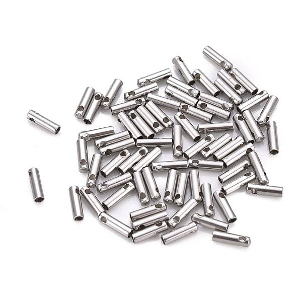 Tarnish Resistant 201 Stainless Steel Cord Ends