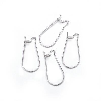 316L Surgical Stainless Steel Hoop Earrings