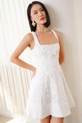BABE EYELET DRESS