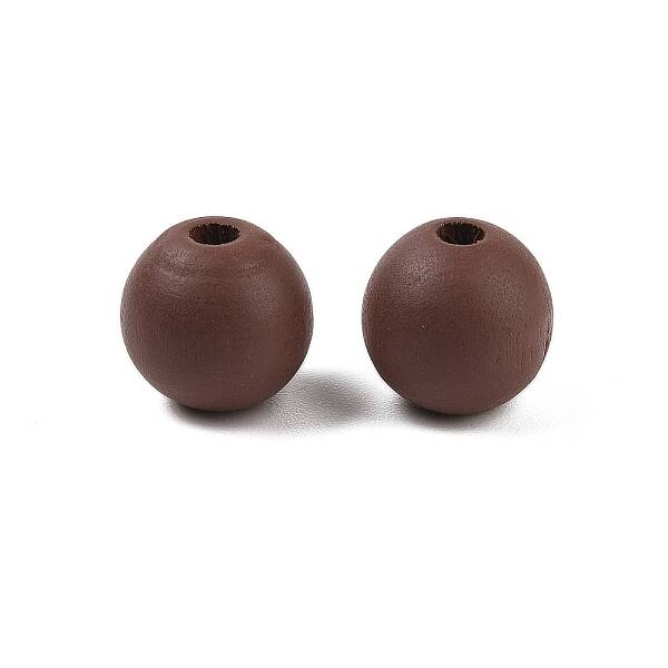 Wood European Beads
