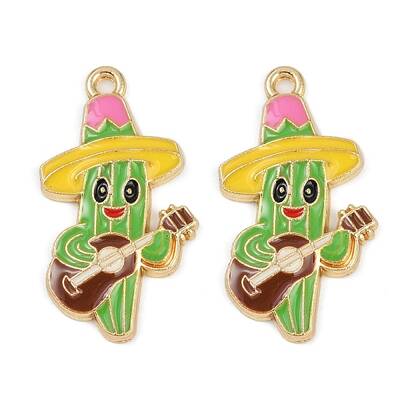 Cinco De Mayo Theme Alloy Enamel Pendants