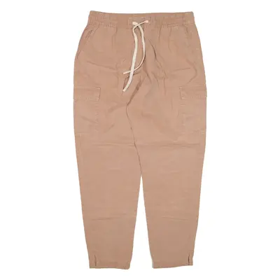 CLOCKHOUSE Cargo Trousers Pink Relaxed Tapered Womens W30 L28
