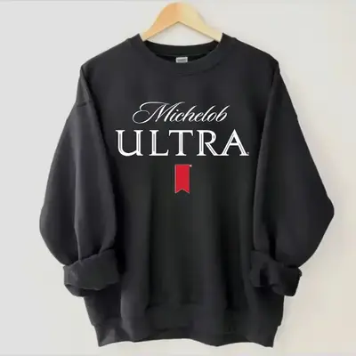 Michelob Ultra Hoodie/Sweatshirt/Tshirt Classic Michelob Ultra Logo, Full Size, Full Color