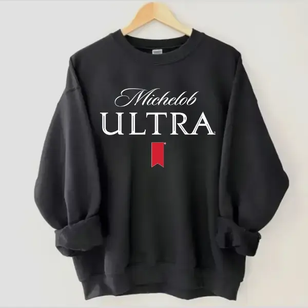 Michelob Ultra Hoodie/Sweatshirt/Tshirt Classic Michelob Ultra Logo, Full Size, Full Color