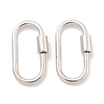 Brass Spring Ring Clasps