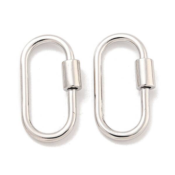 Brass Spring Ring Clasps