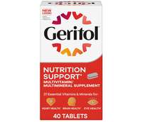 Geritol, Multivitamin Supplement, Contains B-Vitamins, Antioxidants, Vitamins C, E & D and Iron, 26 Essential Vitamins and Mi...