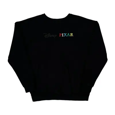 Pixar Disney Graphic Sweatshirt - Small Black Cotton Blend