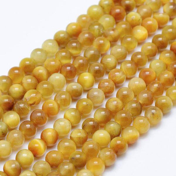 Natural Gold Tiger Eye Beads Strands