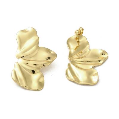 Ion Plating(IP) 304 Stainless Steel Stud Earrings