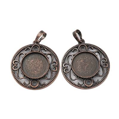 Brass Pendant Cabochon Settings