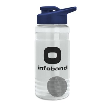 200 Custom Groove - 20 oz Tritan Shaker bottle with Drink thru lid ...