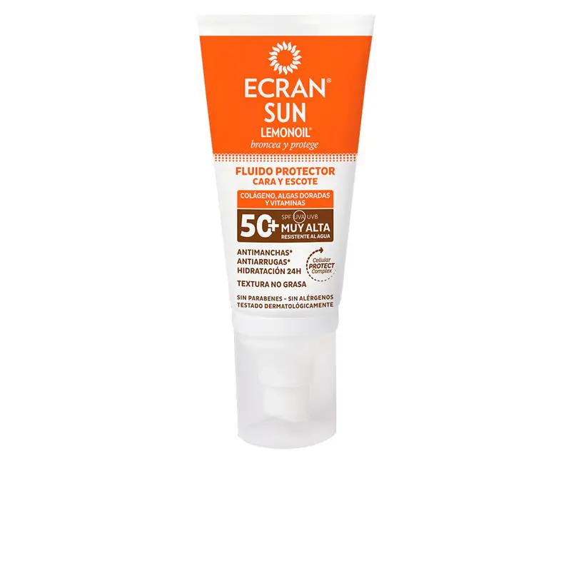 Ecran Sun Lemonoil Face and Neck Fluid Spf50 50ml