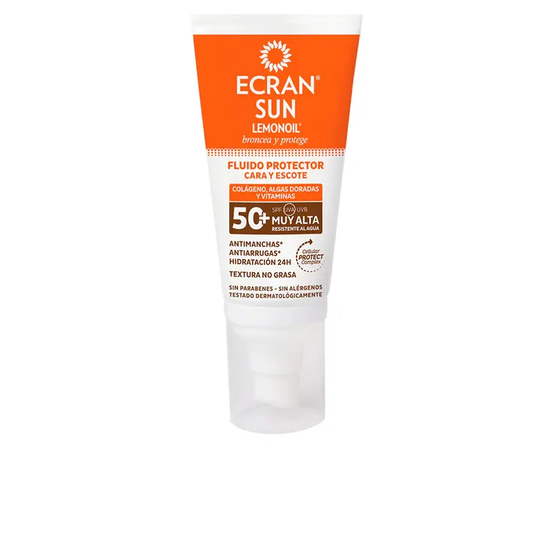 Ecran Sun Lemonoil Face and Neck Fluid Spf50 50ml