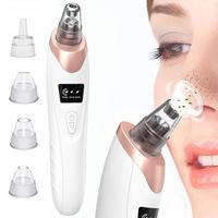 Electric Facial Clean Tool, Rechargeable Facial Pore Cleaner, 5 Suction Heads Facial Beauty Instrument, Facial Skin Care Tool...