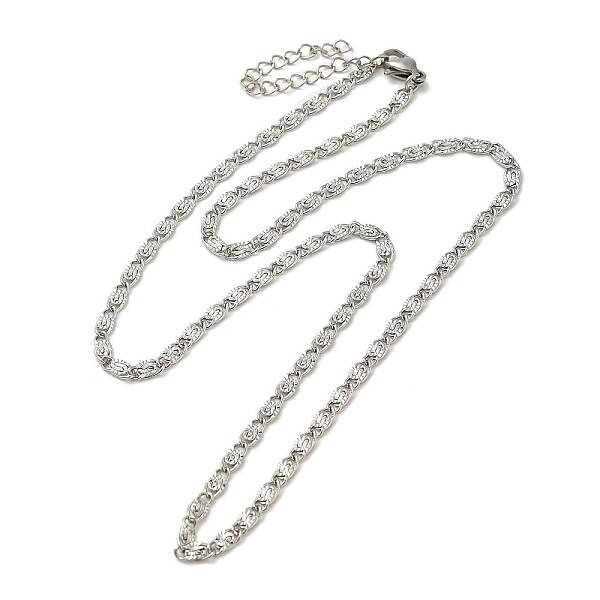 304 Stainless Steel Lumachina Chain Necklaces
