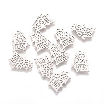 Tarnish Resistant 201 Stainless Steel Pendants