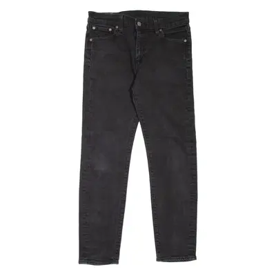 LEVI'S 510 BIG E Jeans Mens Black Slim Skinny W30 L27