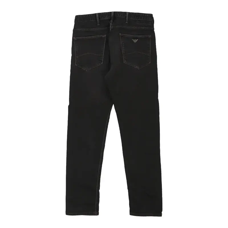 Emporio Armani Jeans - 32W UK 12 Black Cotton | Size: UK 12