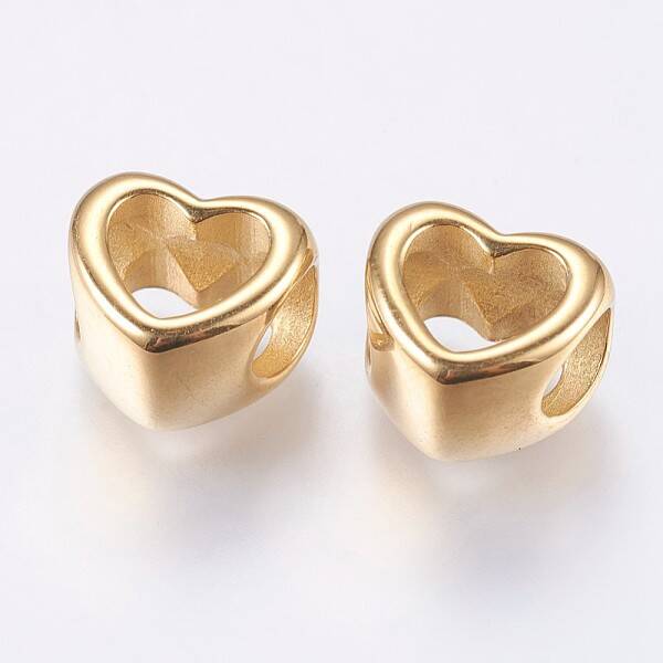 304 Stainless Steel European Beads