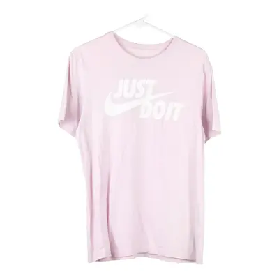 Nike T-Shirt - Small Pink Cotton