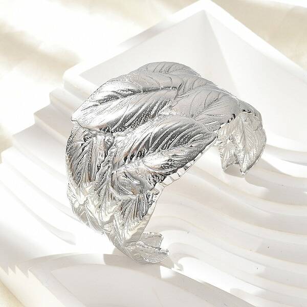 304 Stainless Steel Cuff Bangles for Women
