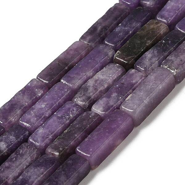 Natural Lepidolite/Purple Mica Stone Beads Strands