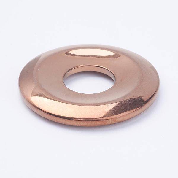 Electroplate Non-Magnetic Synthetic Hematite Pendants
