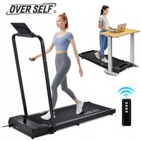 2-in-1 Folding Walking Pad Treadmill with Remote Control, Low Noise, 6.2 MPH, Portable for Home & Office Use, Easy Storage & ...
