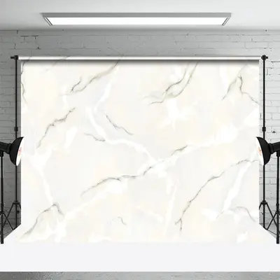 Fish Belly White Marble Texture Photo Booth Backdrop - Aperturee