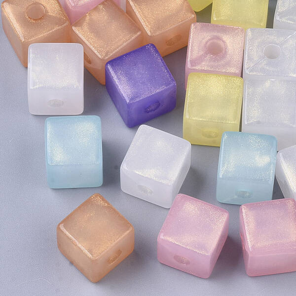 Transparent Acrylic Beads