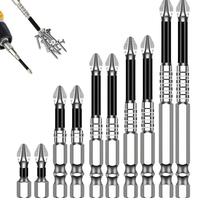 K5 Impact-Resistant and Non-Slip Bit,Impact Driver Bit Set,Titanium Alloy Impact Non-Slip Cross Head decorative magnet artist...