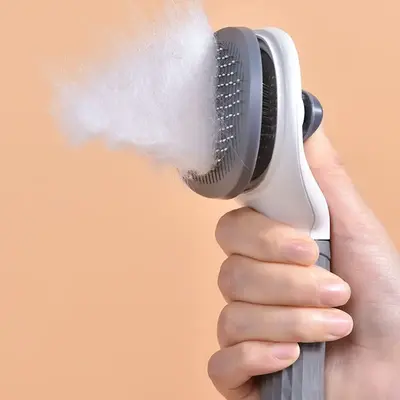 Cat brush, cat comb，cat stuff，dog brush, comb for dogs，pet cleaning accessory pet comb for furry pets. Suitable for lon...