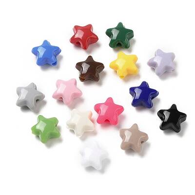 Opaque Acrylic Beads