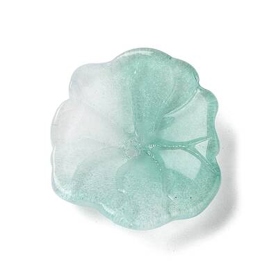 Transparent Glass Beads Caps