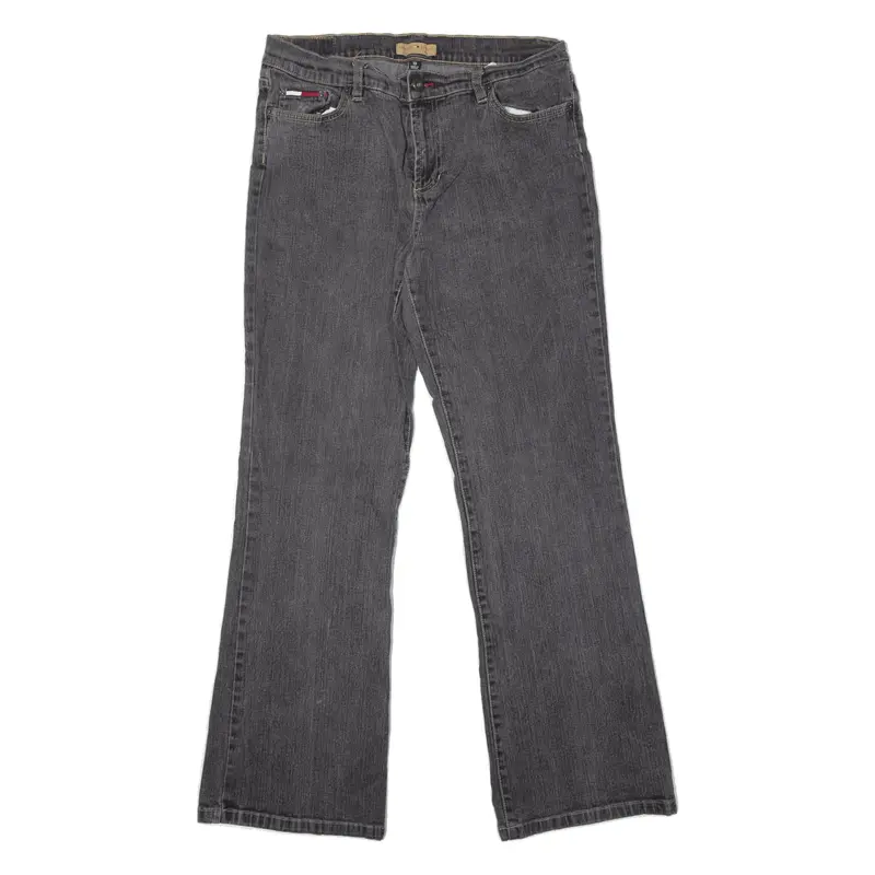 TOMMY HILFIGER Luy Luy Jeans Grey Denim Regular Bootcut Womens W30 L30