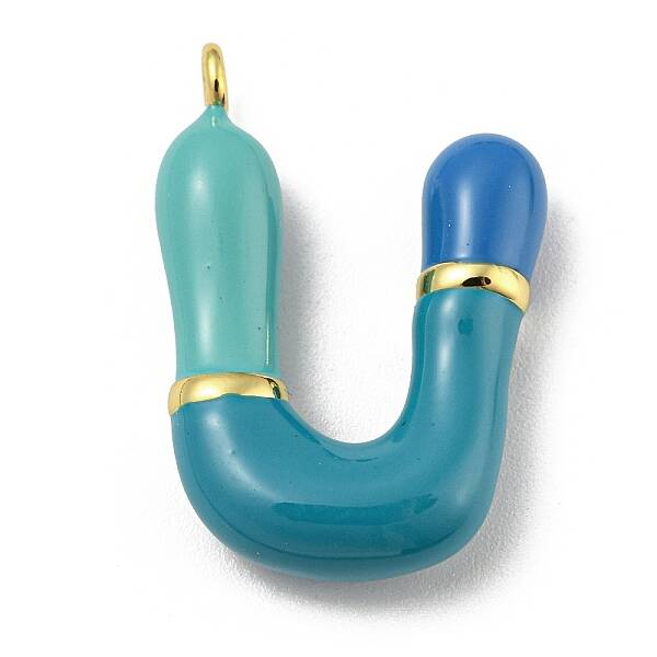 Brass Enamel Pendants