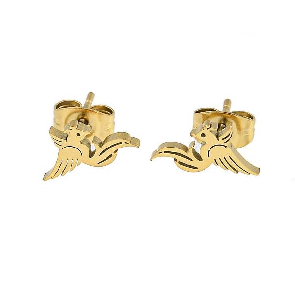 304 Stainless Steel Stud Earrings
