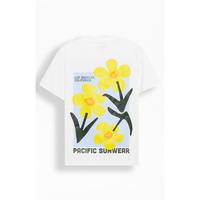 Pacsun Men's Pacific Sunwear Floral Oversized T-Shirt - Multicolor