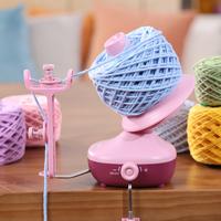 Electric Yarn Winder for Crocheting & Knitting, Compact Yarn Cake Winder with Stepless Speed Strong Tension, Automatic Yarn S...