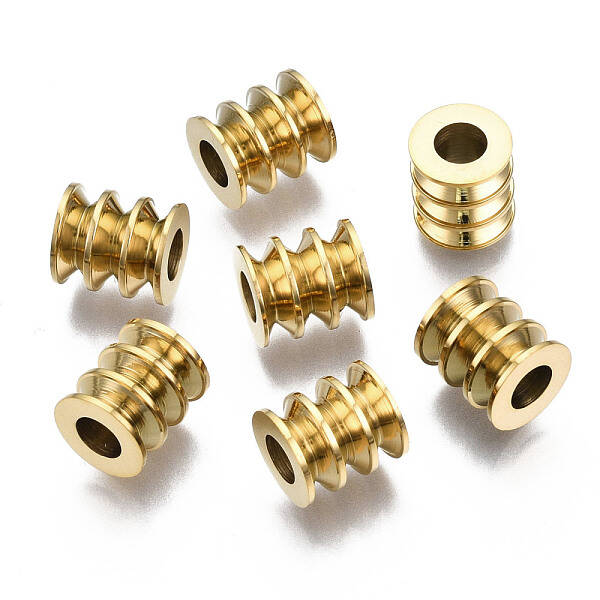 316 Surgical Stainless Steel European Beads
