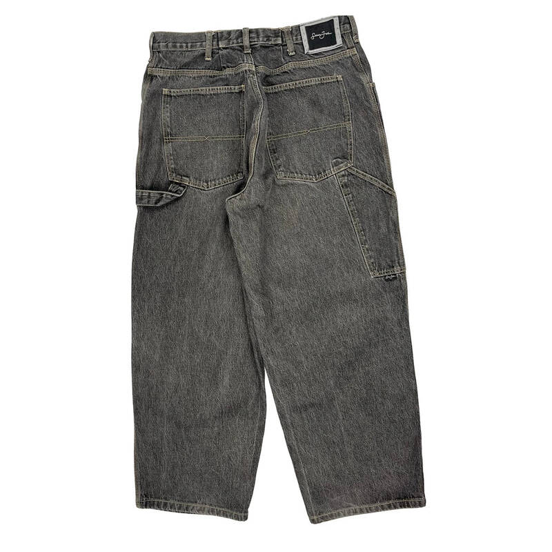 Hip Hop Sean John Carpenter Jeans - 34W 29L Grey Cotton