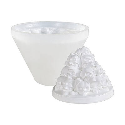 Halloween 3D Stacking Skull Cone DIY Candle Silicone Molds