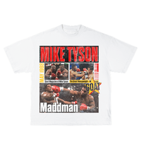 Maddman Tyson Inspired Vintage Graphic T-shirt Heavy Cotton Tee Basketball 90 s Styled Shirt Hiphop Vibes Y2K Aesthetic Throw...