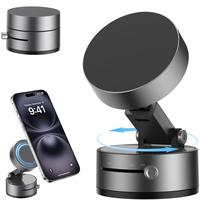 Vacuum Suction Cup Portable Magnetic Desktop Cell Phone Holder, Multifunctional Universal Phone Holder for Car Glass Wall, Ph...