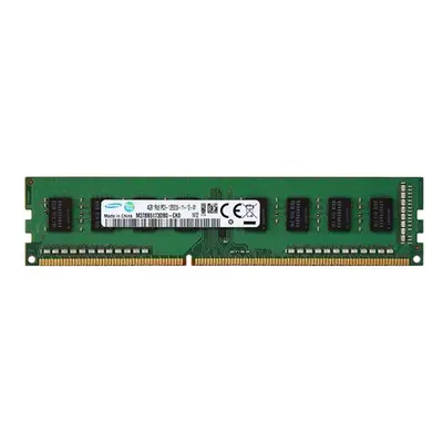 Samsung M378B5173D80-CK0 | 4GB DDR3-1600MHz PC3-12800 Non-ECC Unbuffered UDIMM CL11 1Rx8 1.5V 240-Pin Memory Module