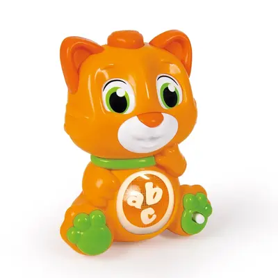 Clementoni, Baby, Interactive Toy, Cat, Orange, Unisex, 10 - 36 months