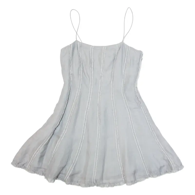 PHASE EIGHT Womens Mini Dress Grey Sleeveless Short S