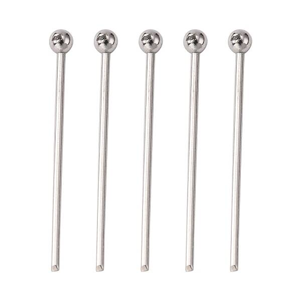 Tarnish Resistant 304 Stainless Steel Ball Head pins