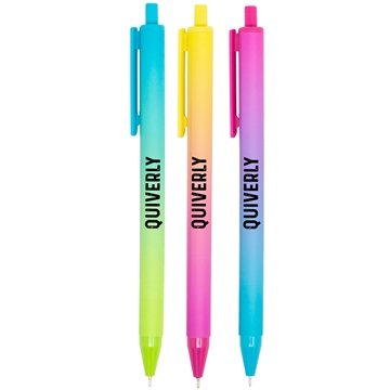 250 Customized Lemonade Comfort Pen - Soft Touch & Hybrid Ink